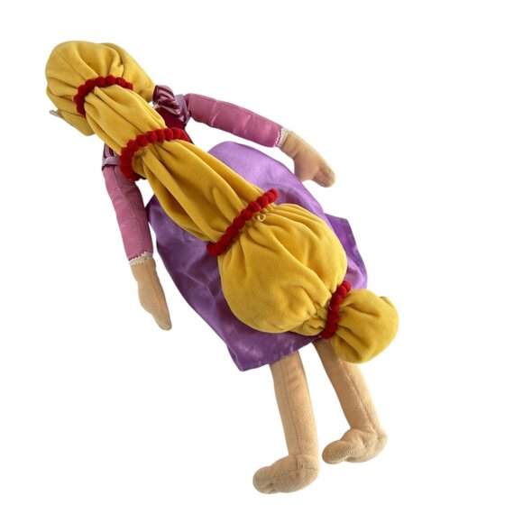 Disney Princess Plush Dolls Set Cinderella Belle Ariel Rapunzel Aurora - Picture 4 of 16